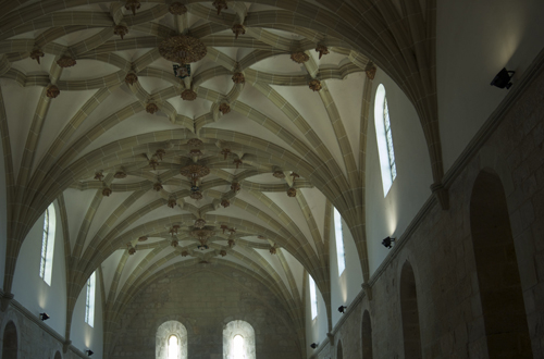 Bóveda del refectorio del monasterio de Veruela